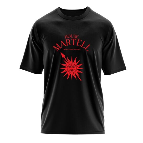 House Martell Oversize Tişört L - Siyah