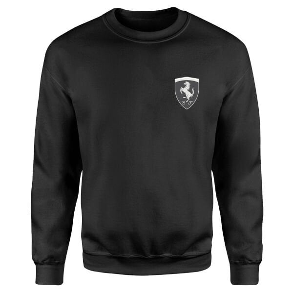 Scuderia Ferrari Muted Black Sweatshirt