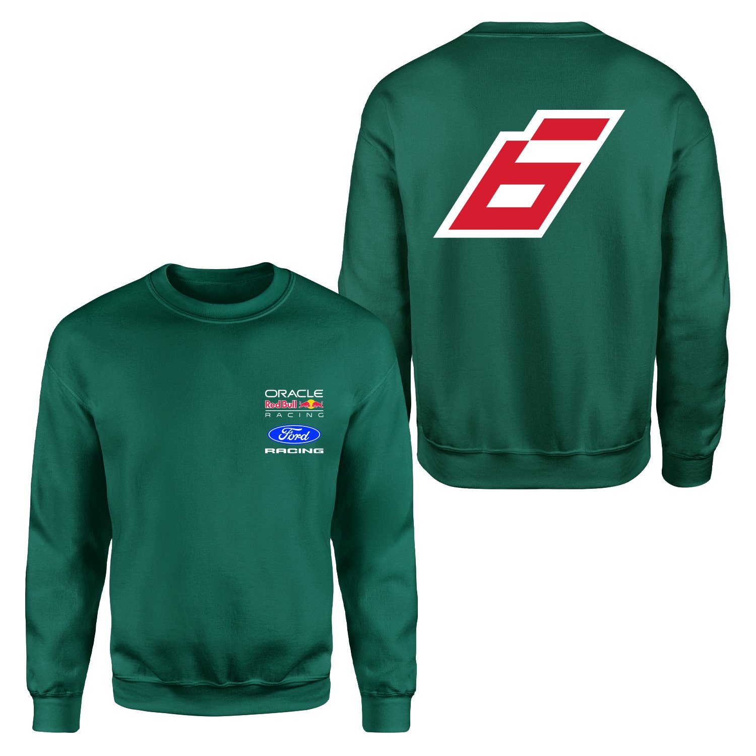 Isack Hadjar Red Bull Jersey Sweatshirt XL - Nefti Yeşili