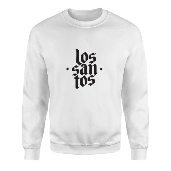 Los Santos Sweatshirt S - Beyaz