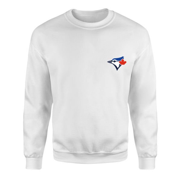 Toronto Blue Jays Sweatshirt L - Beyaz