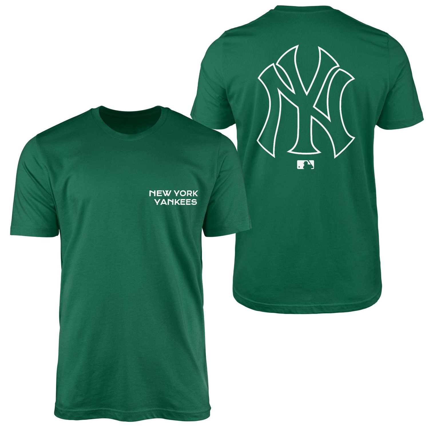 NY YANKEES MLB Edition Tişört M - Nefti Yeşili