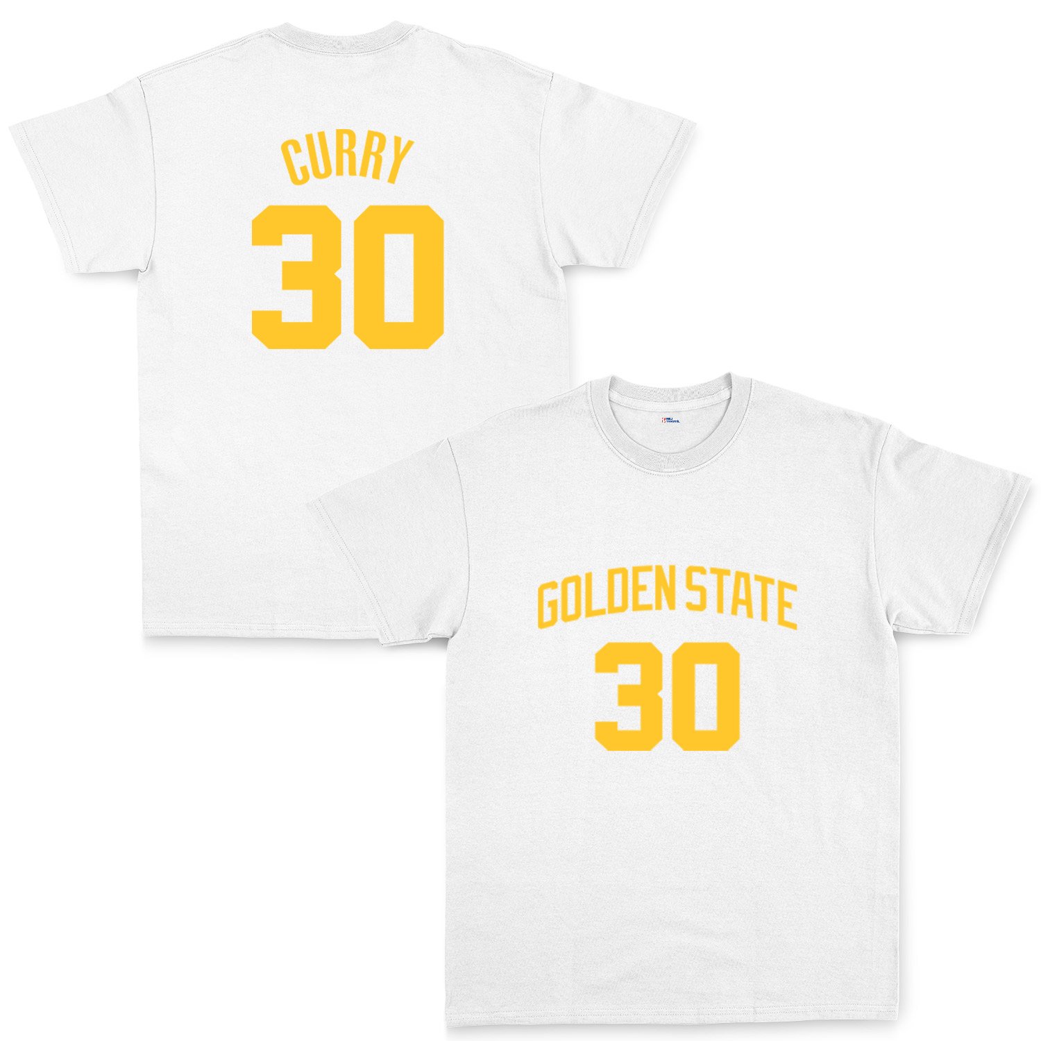 Stephen Curry Golden State Forma Tişört XXL - Beyaz