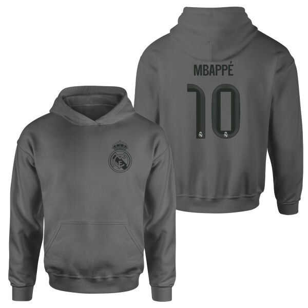 Kylian Mbappe RM BL Forma Hoodie XL - Füme