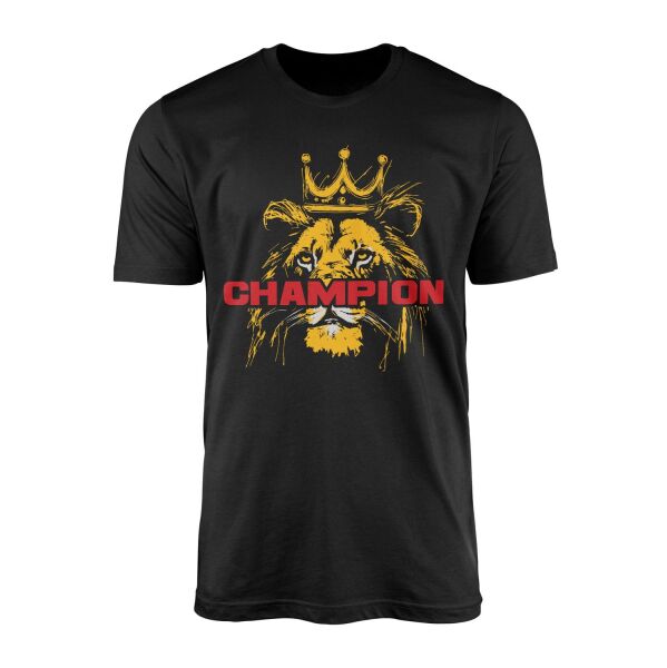 Şampiyon '24 Tişört S - Siyah | OUTLET