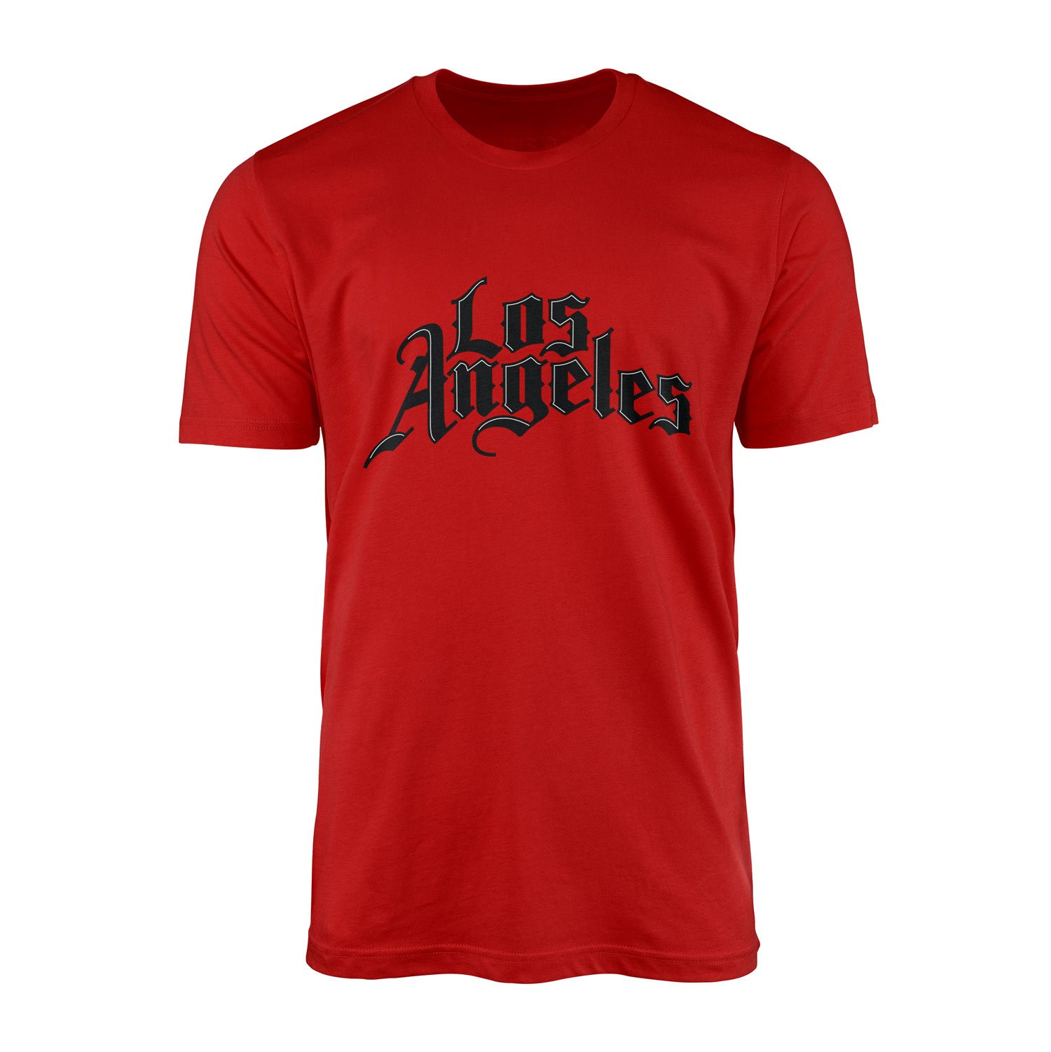 Los Angeles C Tişört M - Kırmızı