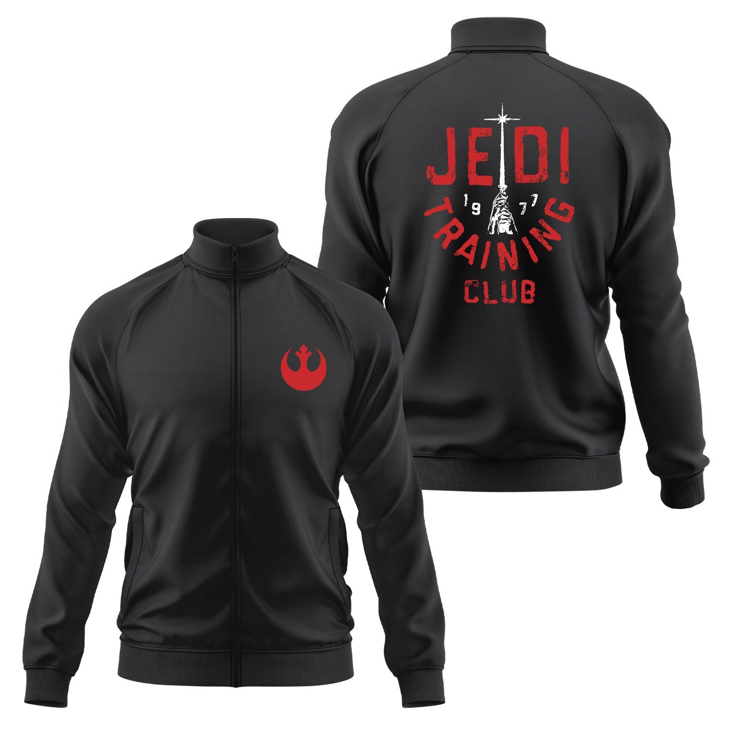 Jedi Training Club Fermuarlı Sweatshirt