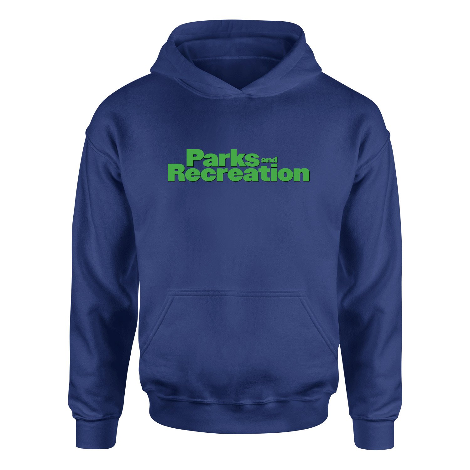 Parks and Recreation Hoodie M - İndigo Mavisi