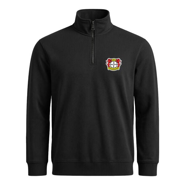 Bayer 04 Leverkusen Yarım Fermuarlı Sweatshirt
