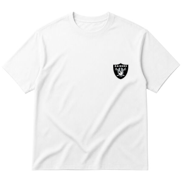 Las Vegas Raiders Oversize Tişört S - Beyaz