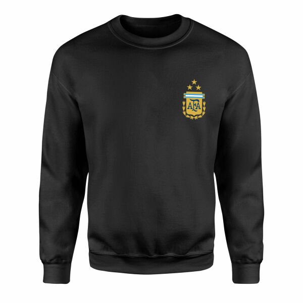 Arjantin Sweatshirt XL - Siyah
