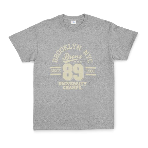 Brooklyn NYC Tişört XL - Gri