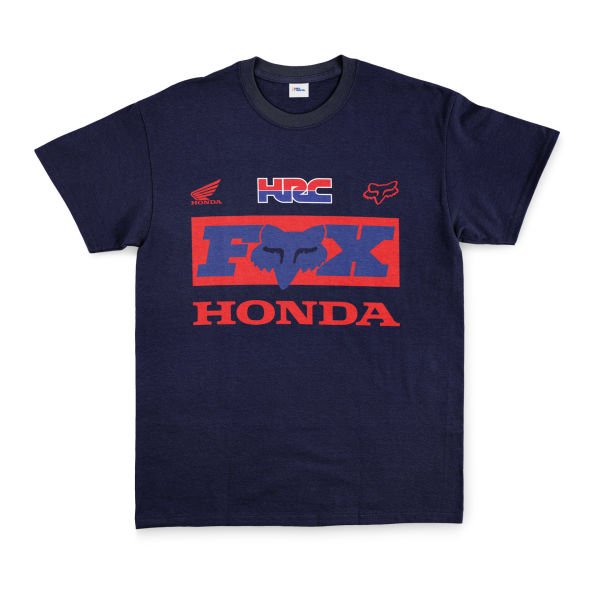 HONDA Racing x Fox Tişört M - Lacivert