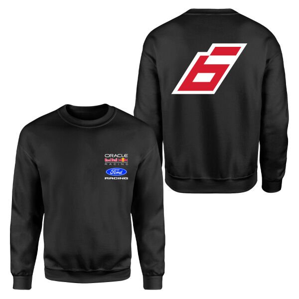 Isack Hadjar Red Bull Jersey Sweatshirt M - Siyah