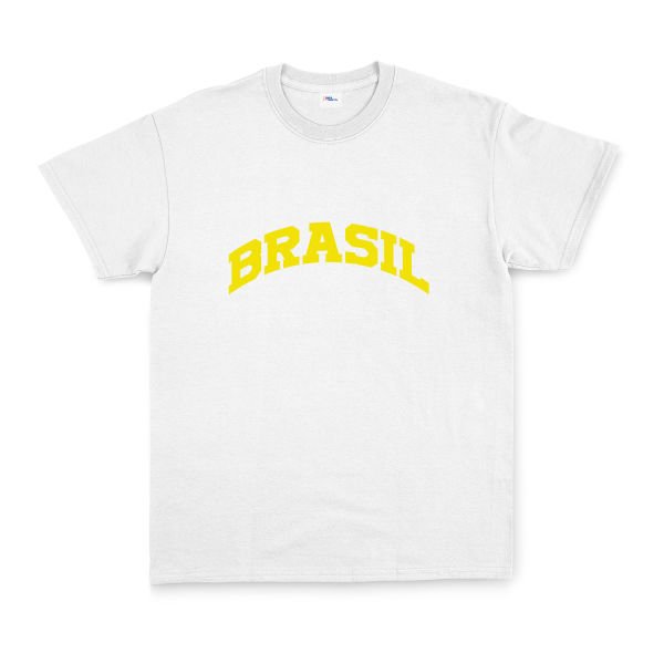 BRASIL Tişört S - Beyaz