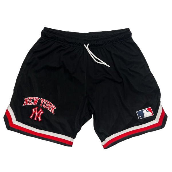 New York Yankees Siyah Spor Şort