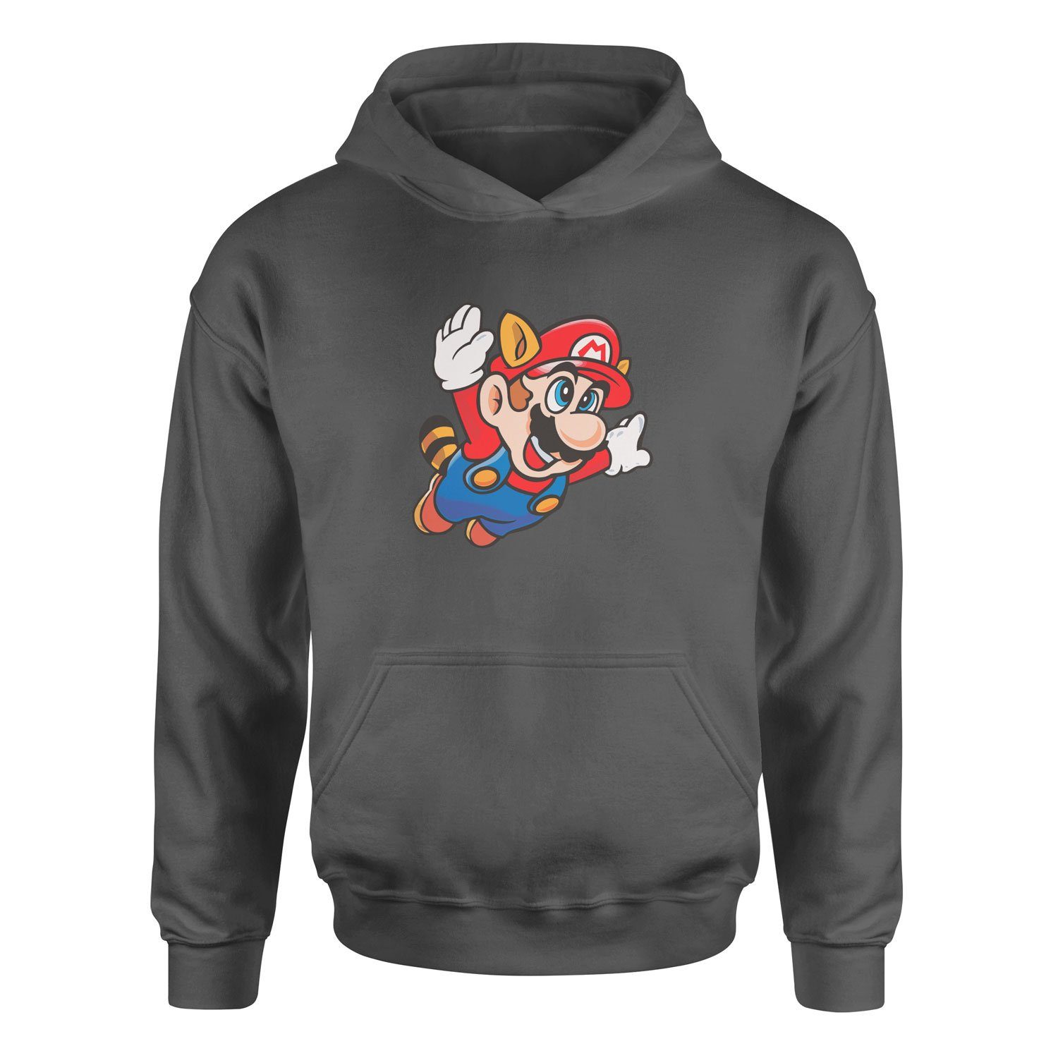 Super Mario Hoodie XXL - Füme