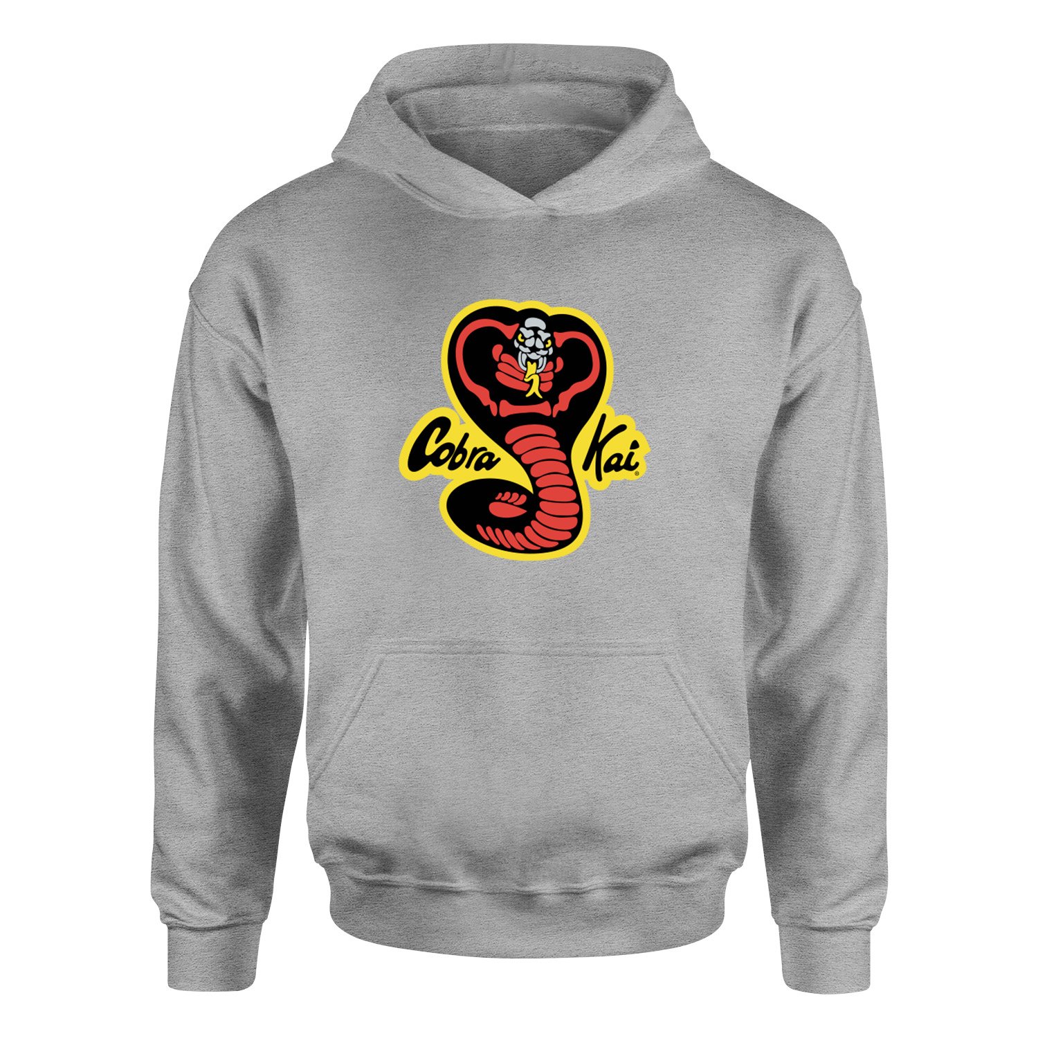 Cobra Kai Hoodie L - Gri