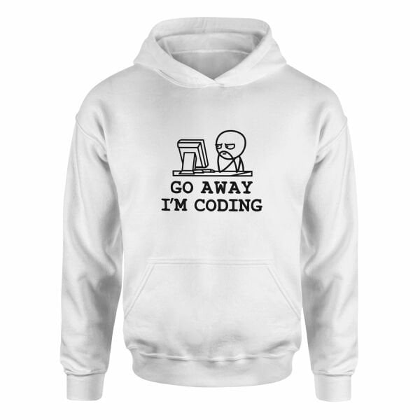 Go Away I’m Coding Hoodie