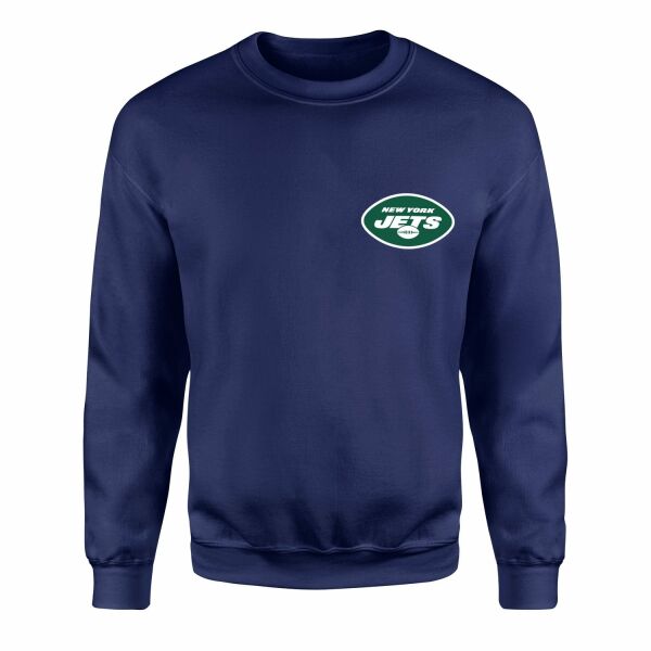 New York Jets Sweatshirt XL - İndigo Mavisi