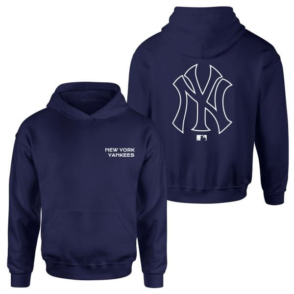 NY YANKEES MLB Edition Hoodie L - İndigo Mavisi