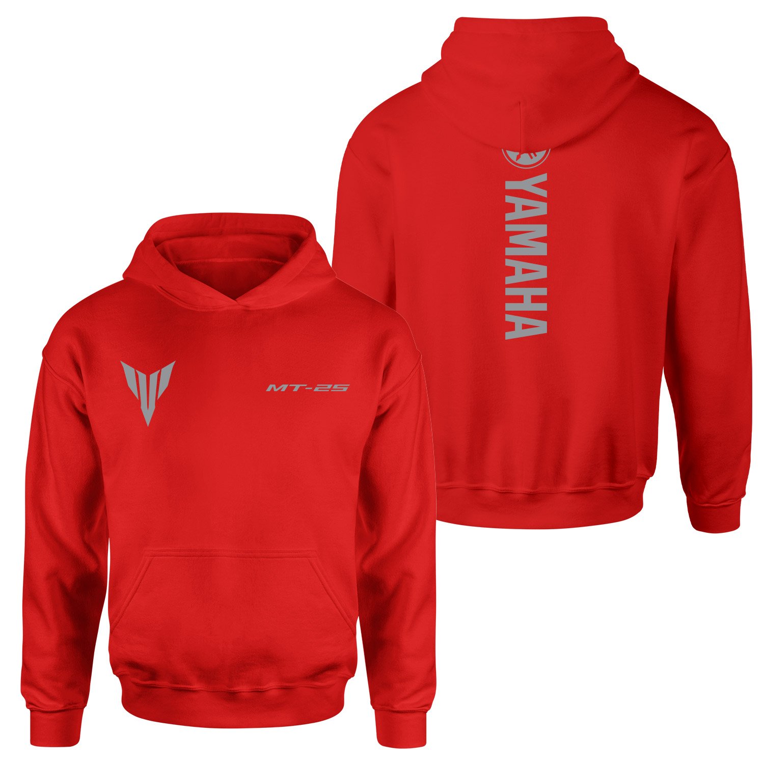 Yamaha MT25 Hoodie S - Kırmızı