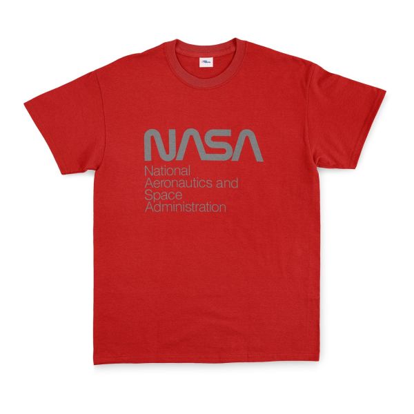 NASA Tişört S - Kırmızı