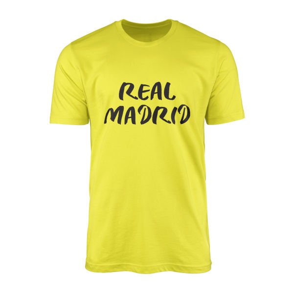 Real Madrid C Tişört S - Sarı