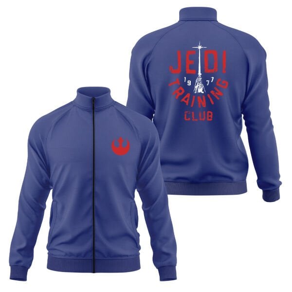Jedi Training Club Fermuarlı Sweatshirt XL - İndigo Mavisi
