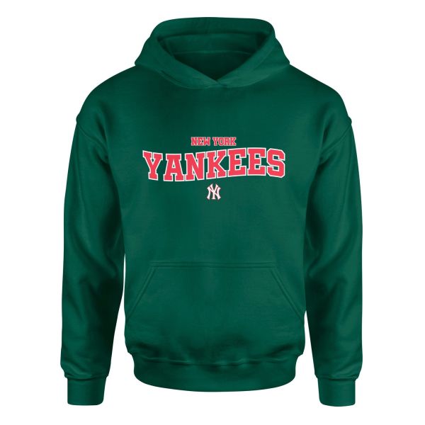 New York YANKEES HL Hoodie L - Nefti Yeşili