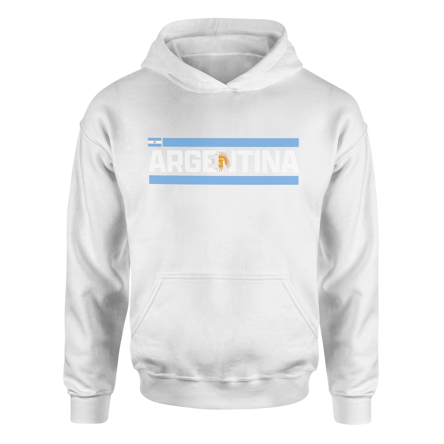 Argentina Hoodie M - Beyaz