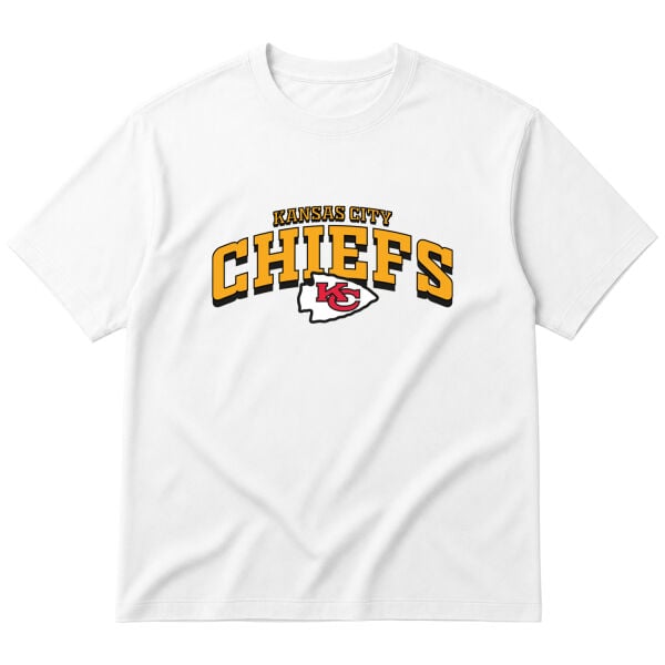 Kansas City Chiefs Arch Oversize Tişört