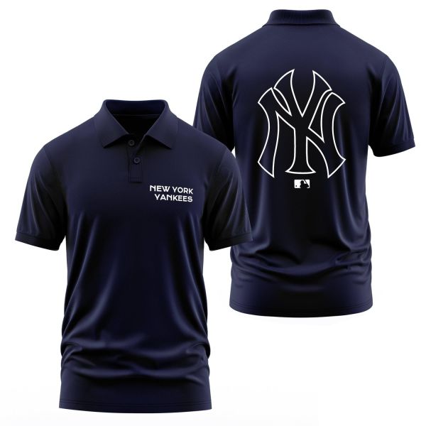 NY YANKEES MLB Edition Polo Tişört L - İndigo Mavisi