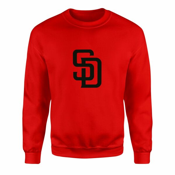 San Diego Padres Sweatshirt L - Kırmızı