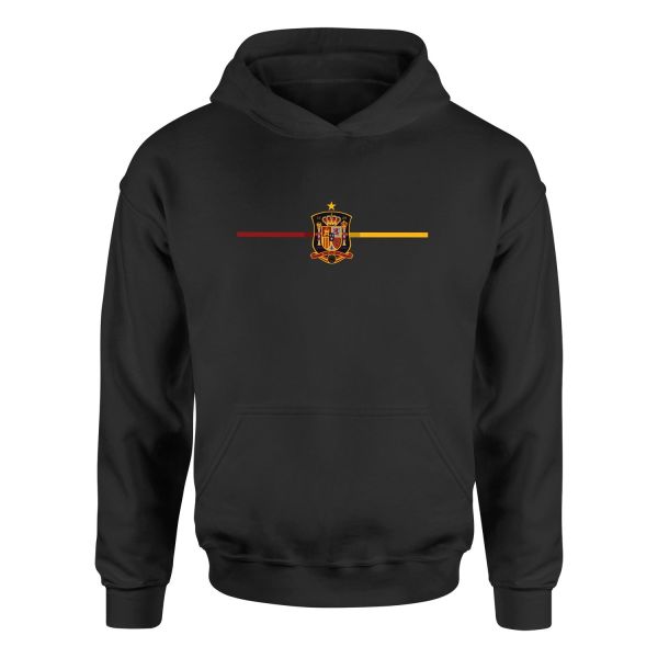 İspanya W Hoodie M - Siyah