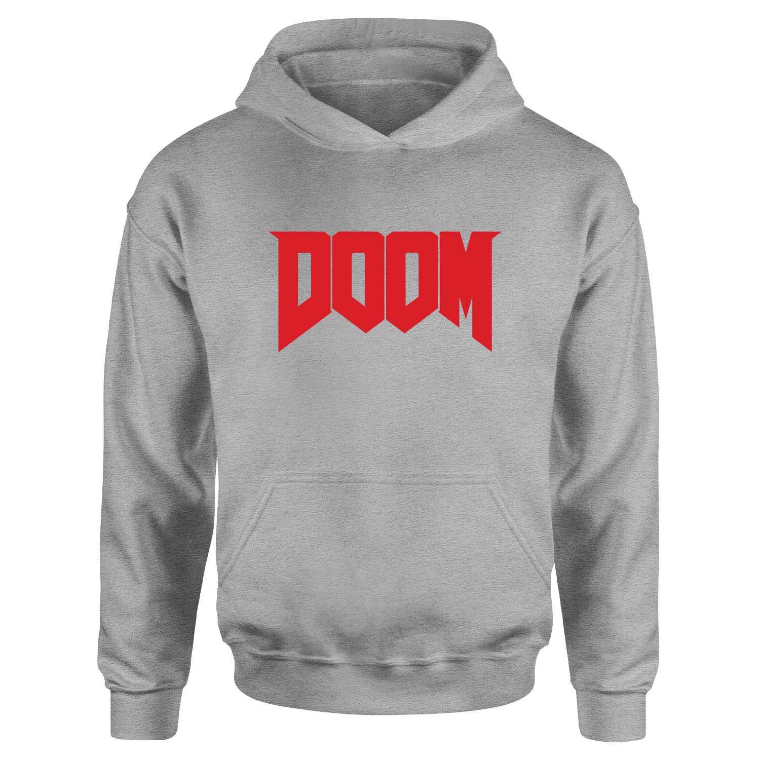 DOOM Hoodie M - Gri
