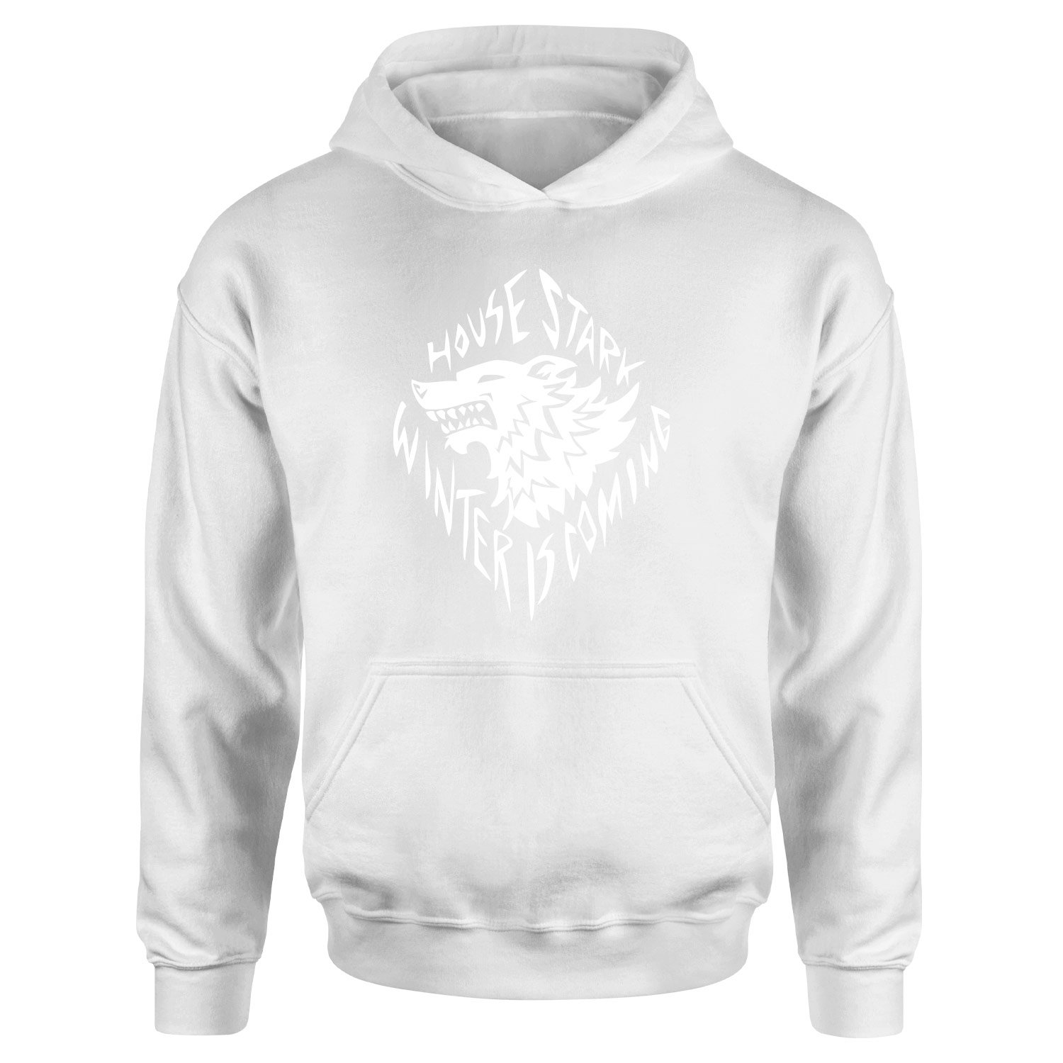 Winter is Coming Hoodie M - Beyaz