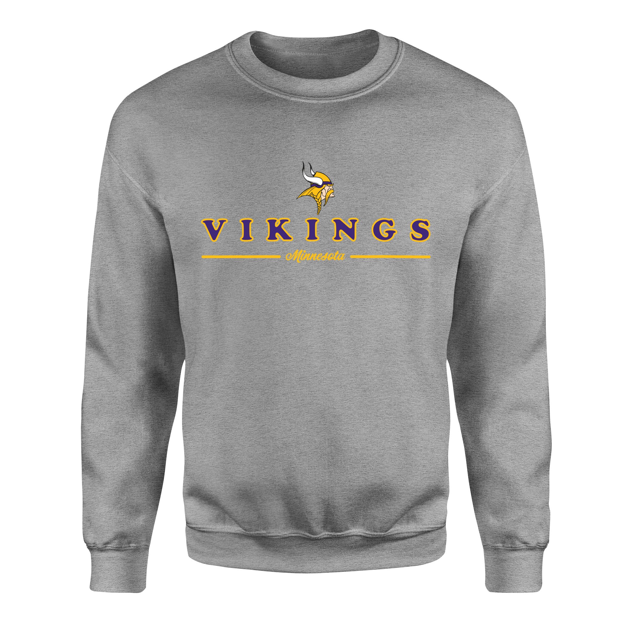 Minnesota Vikings L Sweatshirt S - Gri
