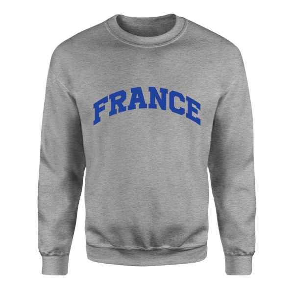 France Sweatshirt XL - Gri