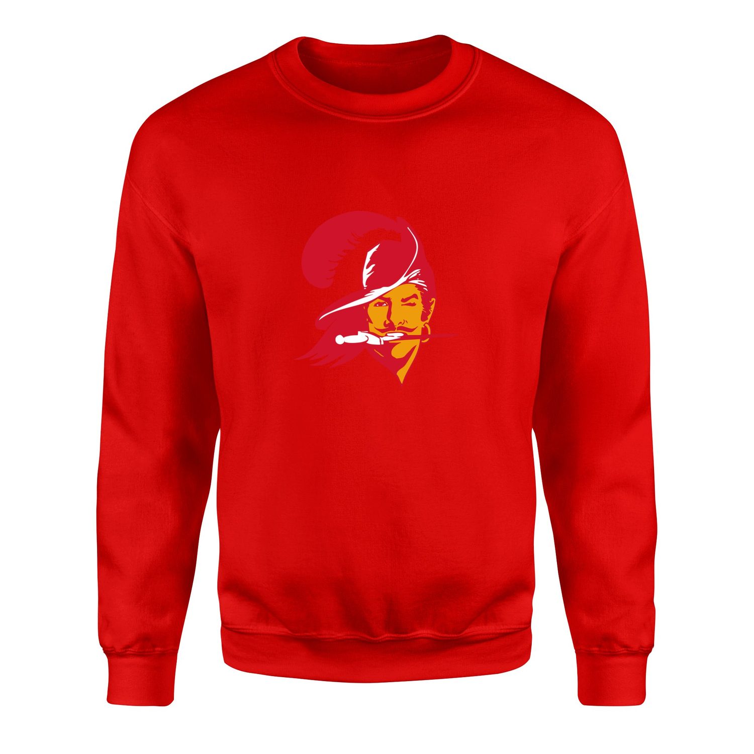 Bruce the Buccaneer Sweatshirt L - Kırmızı