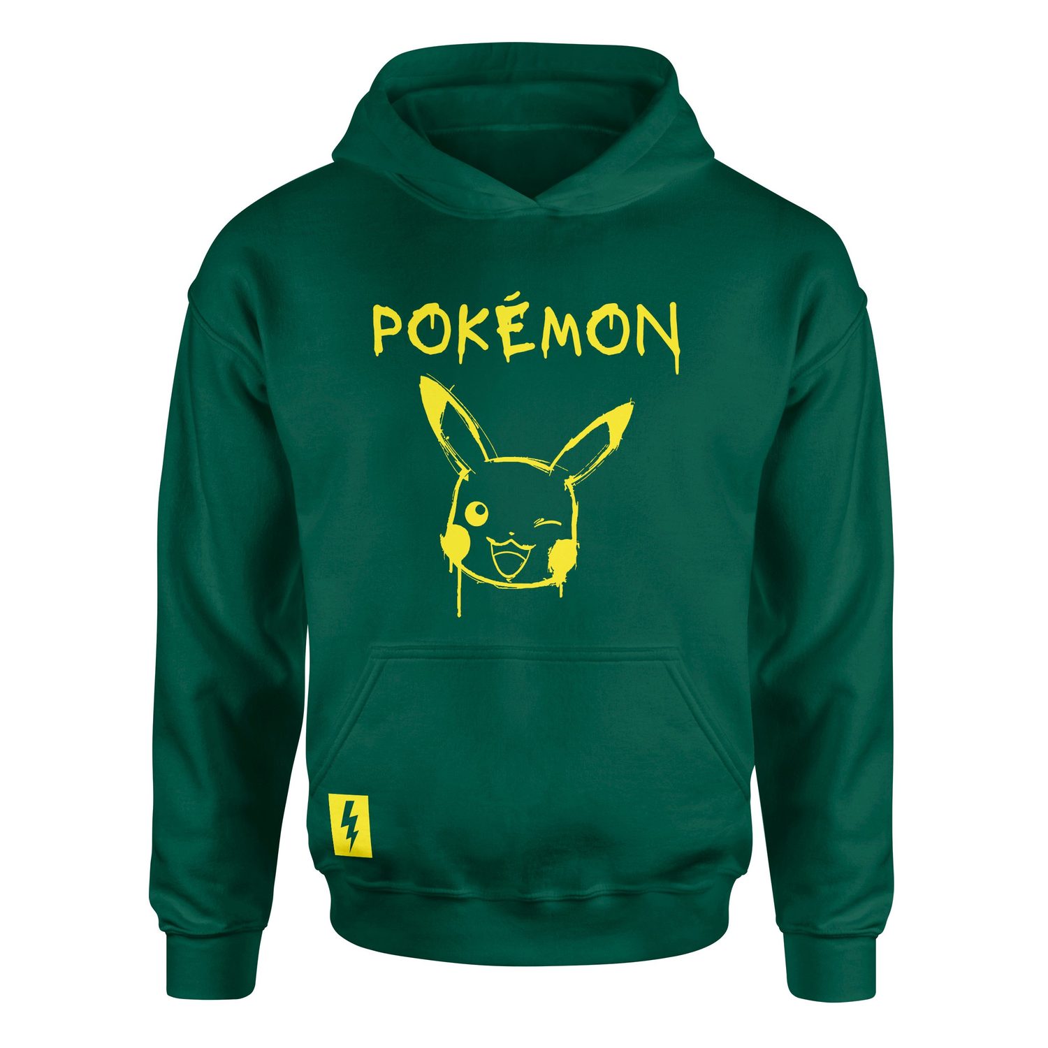 POKEMON #0025 Hoodie S - Nefti Yeşili