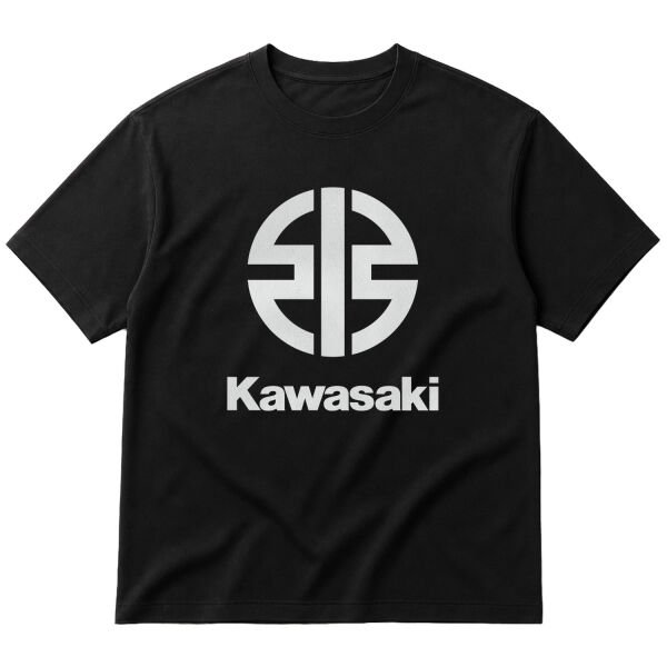 Kawasaki Oversize Tişört M - Siyah