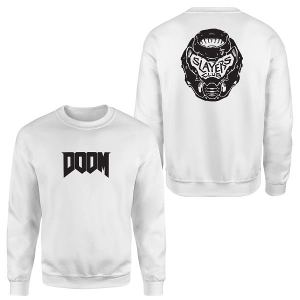 DOOM SLAYER Sweatshirt XL - Beyaz