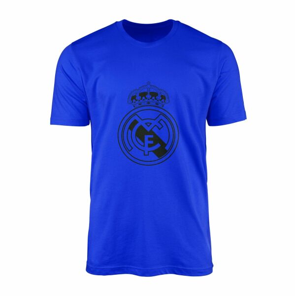 Real Madrid Shield Tişört L - Mavi