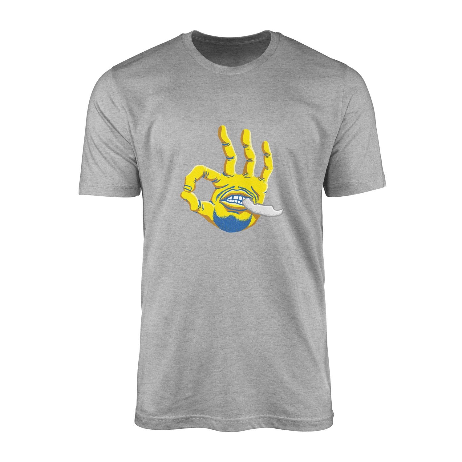 Stephen Curry Hand Tişört L - Gri