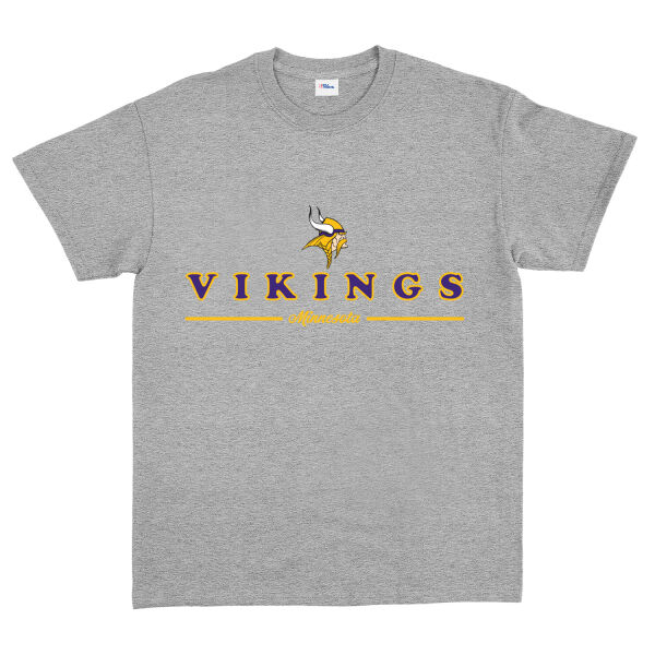 Minnesota Vikings L Tişört L - Gri