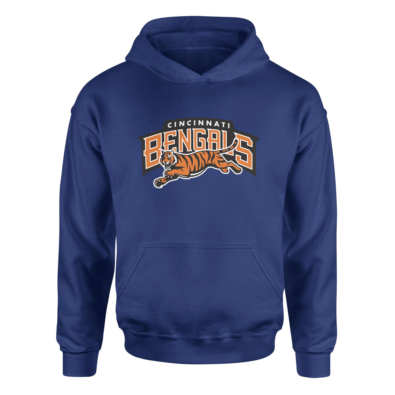 Cincinnati Bengals Hoodie XXL - İndigo Mavisi