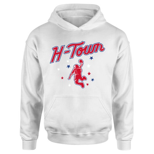 H-TOWN Rockets Hoodie XL - Beyaz