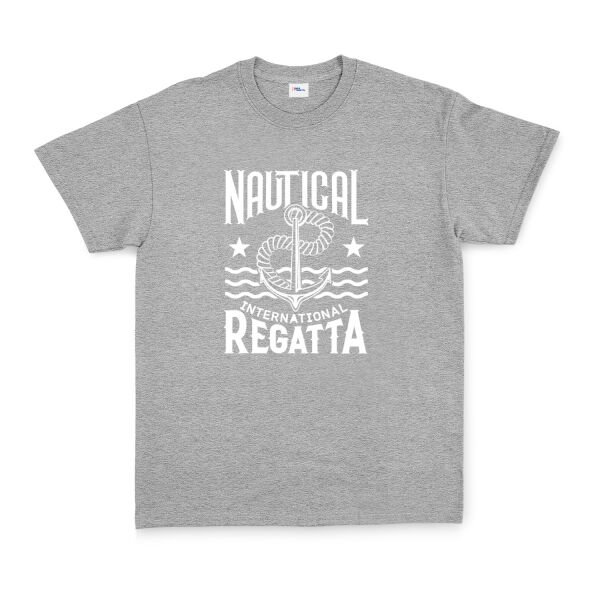 Nautical Regatta Tişört XL - Gri