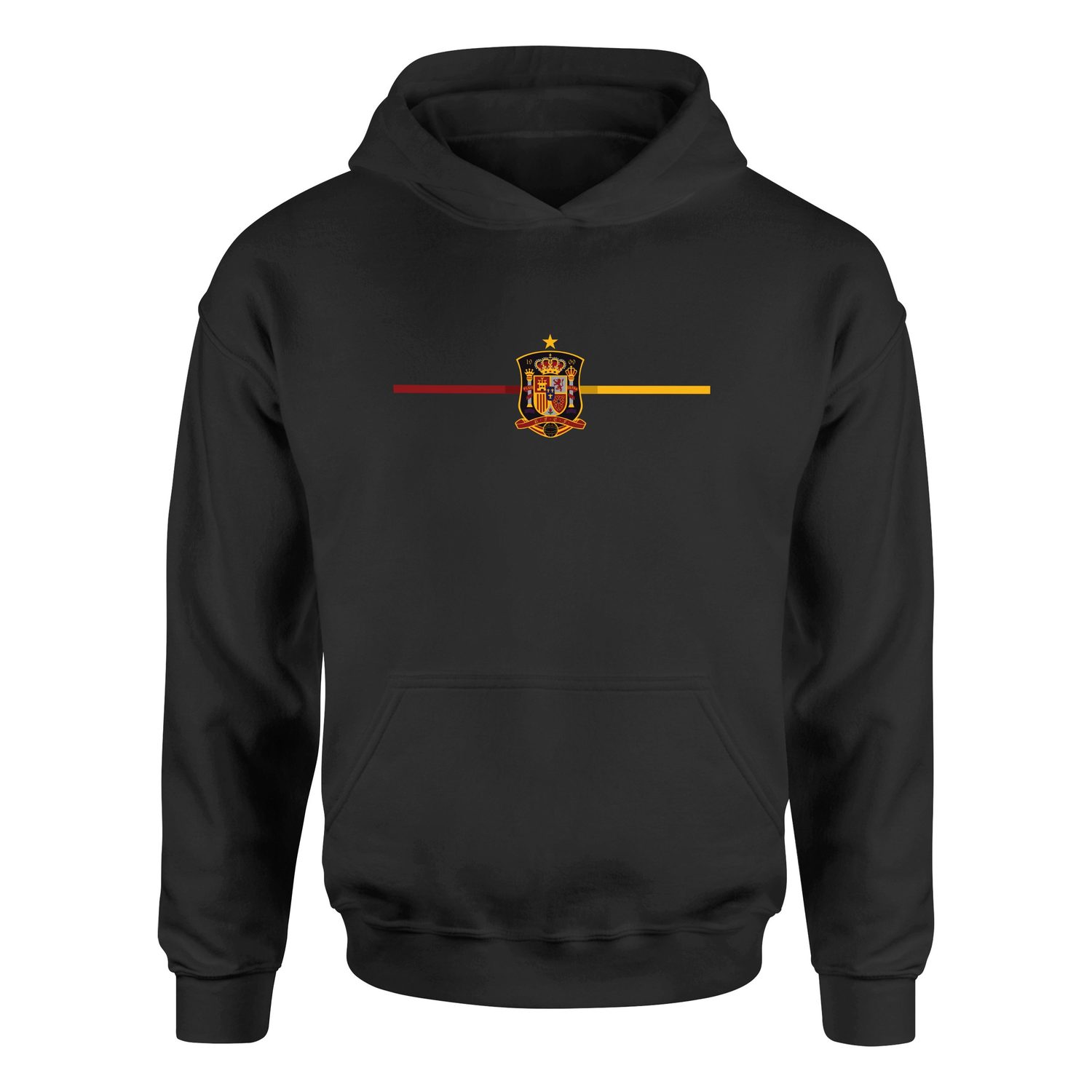 İspanya W Hoodie XXL - Siyah